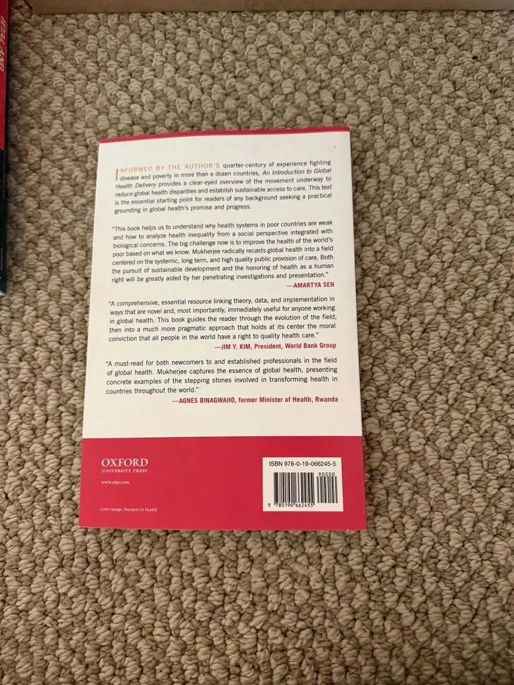An Introduction to Global Health Delivery - Mukherjee: 9780197607251